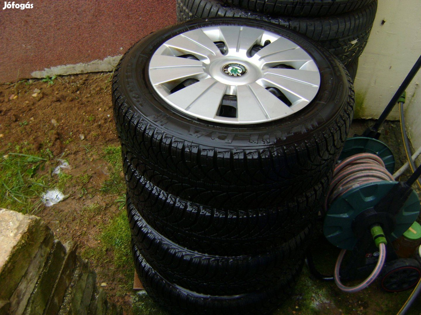 5x100 14" 185/60 R14 Téli garnitúra.Fabia,Polo,Ibiza