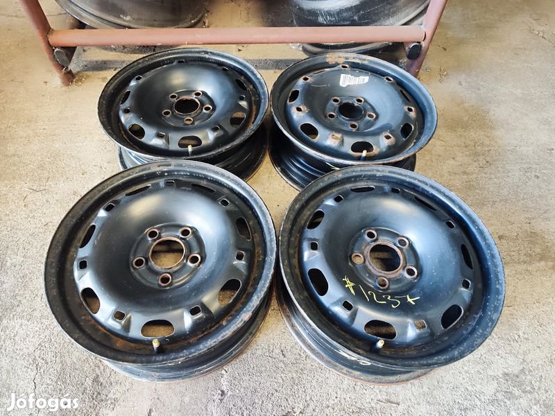 5x100 14" VW, Skoda, Audi Acélfelni Lemez Felni 90Garage #1237