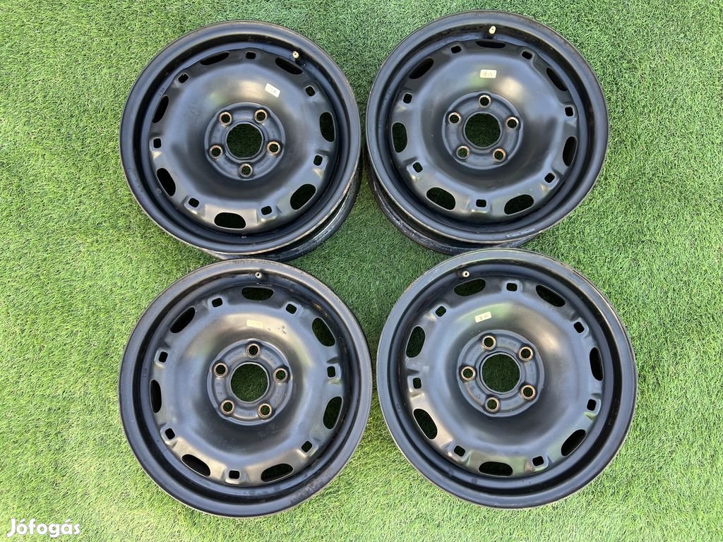5x100 14" Volkswagen gyári lemezfelni 5Jx14h2 ET35
