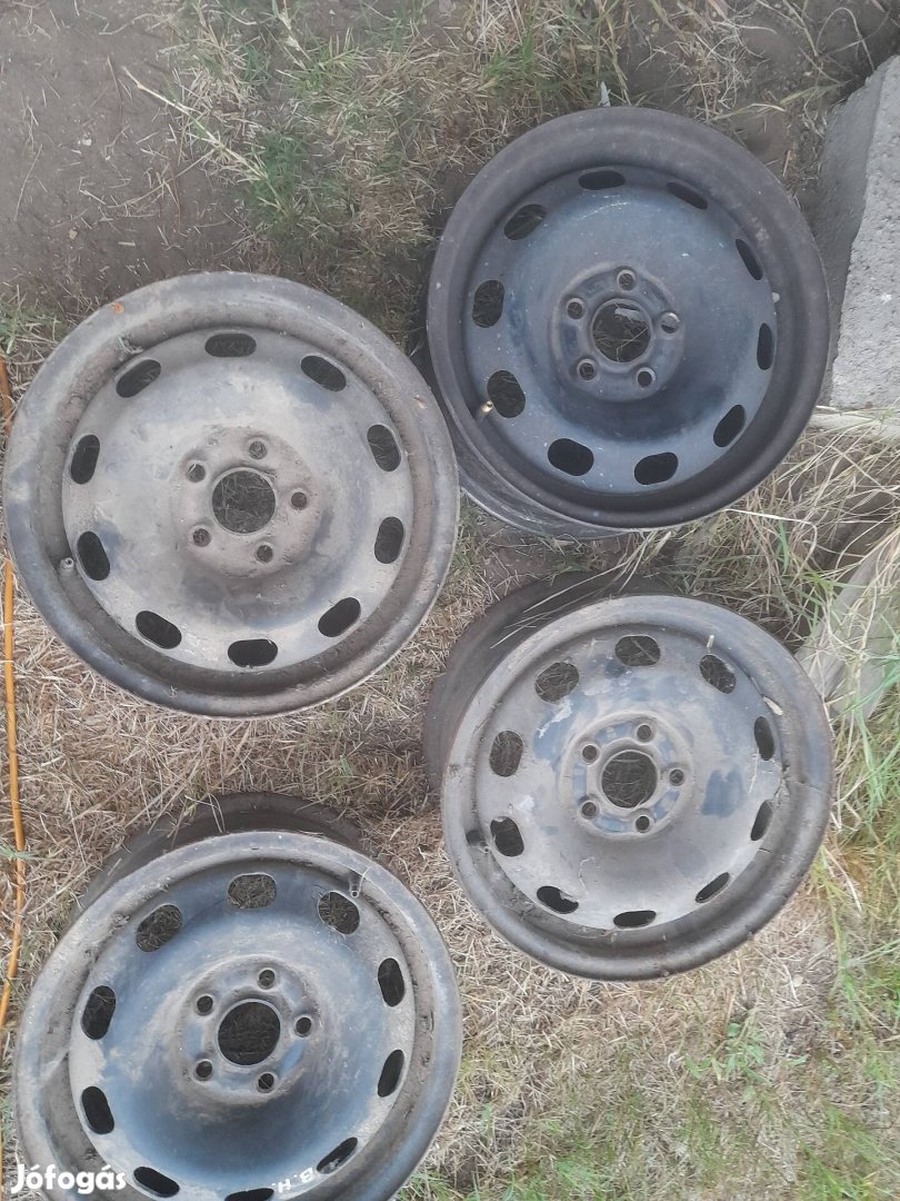 5x100 14" skoda fabia, vw polo, seat ibiza felni 1db 3000ft