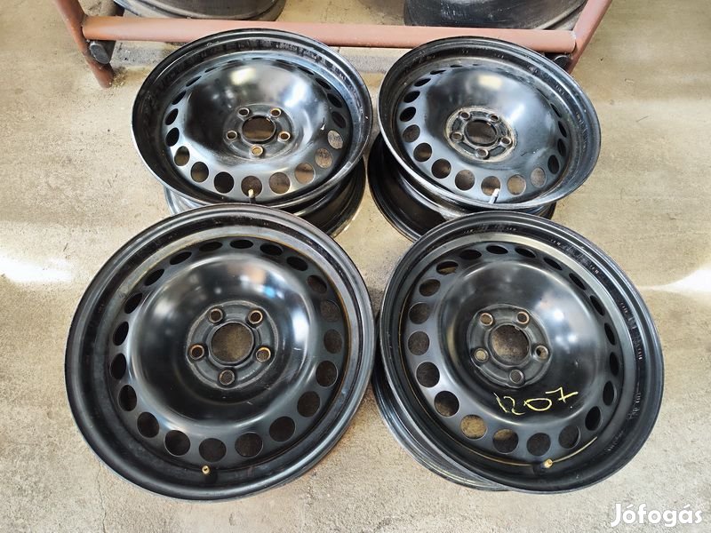 5x100 15" Audi Acélfelni Lemez Felni 90Garage #1207