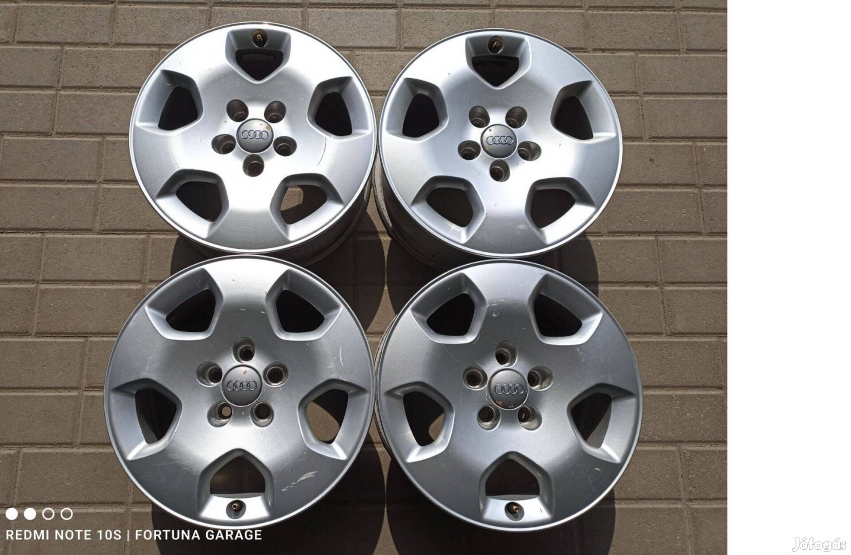 5x100 15 Audi 8L0 használt alufelni garnitúra