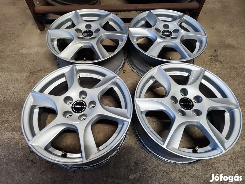5x100 15" Borbet Alufelni Felni 90Garage #1653