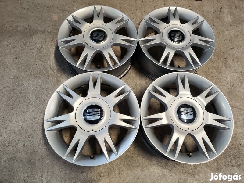 5x100 15" Gyári Seat Alufelni Felni 90Garage #162