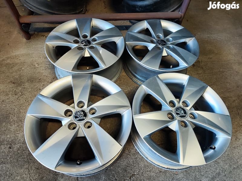 5x100 15" Gyári Skoda Alufelni Felni 90Garage #1701