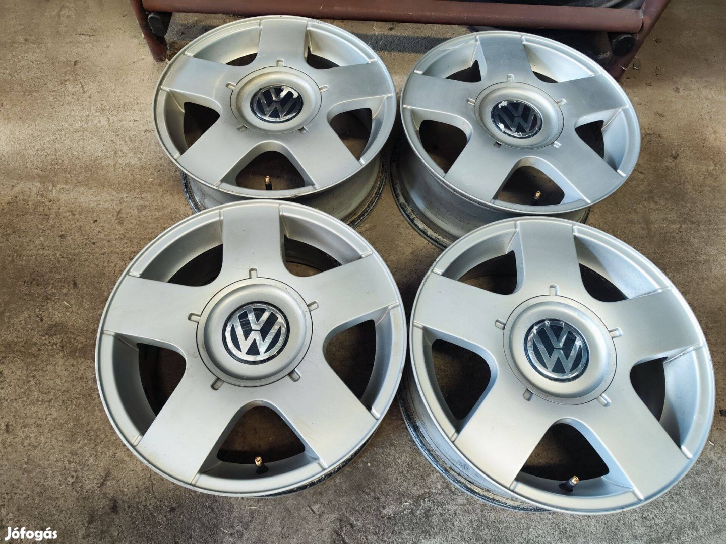 5x100 15" Gyári VW Alufelni Felni 90Garage #1449