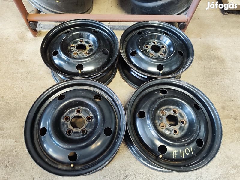 5x100 15" SUBARU Acélfelni Lemez Felni 90Garage #1101