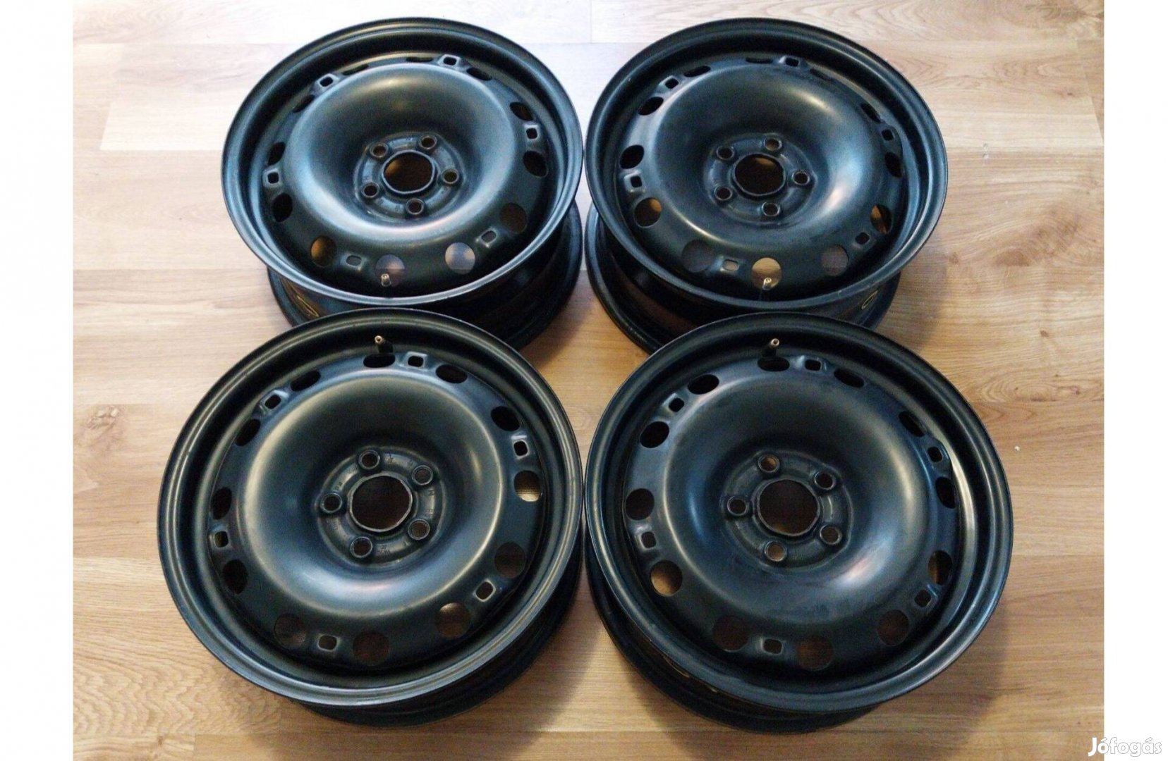 5x100 15" Skoda/VW gyári használt lemezfelni garnitúra