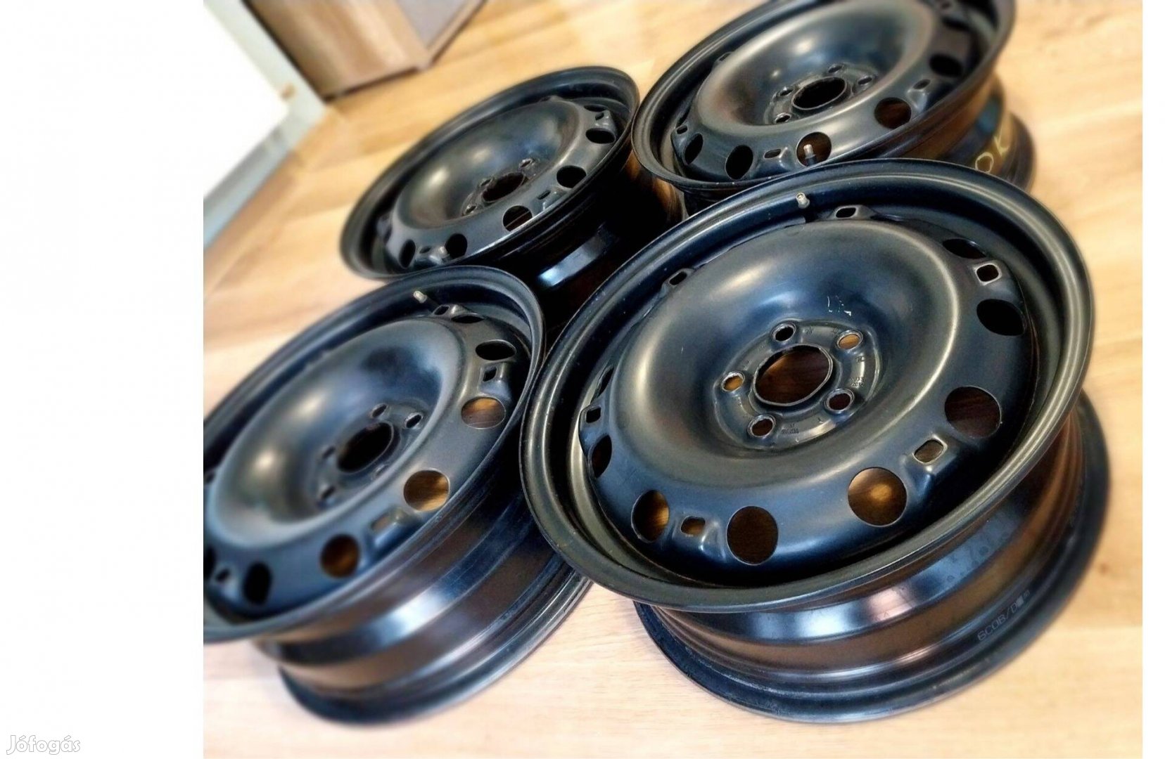 5x100 15" Skoda/VW gyári használt lemezfelni garnitúra