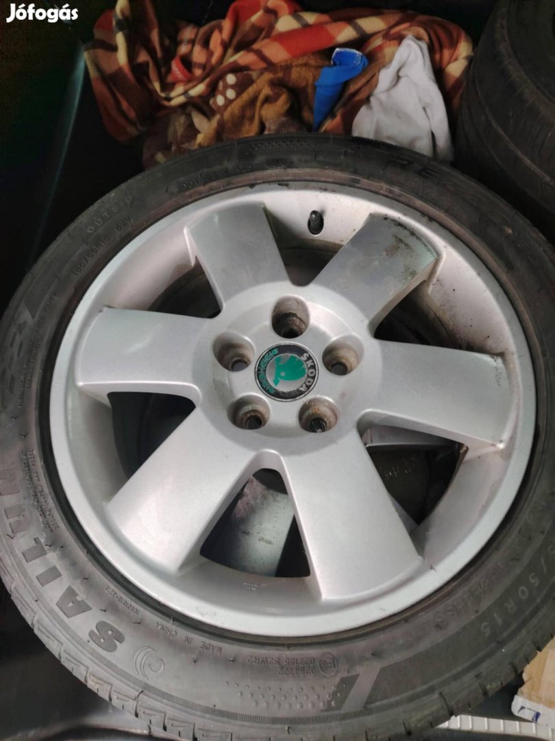 5x100 15' Skoda alufelni eladó