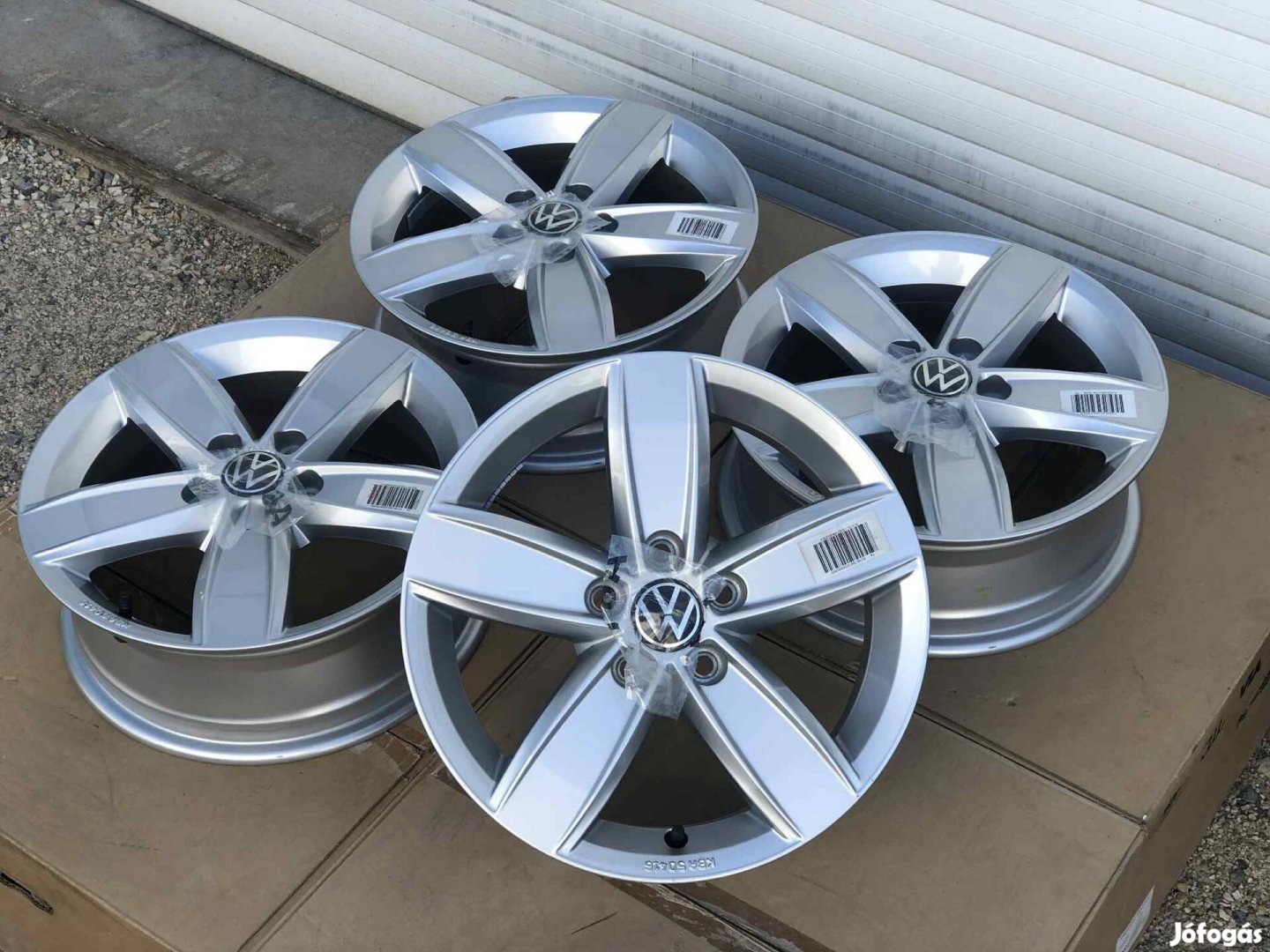 5x100 15" Új Gyári Vw Alufelni 15 col 