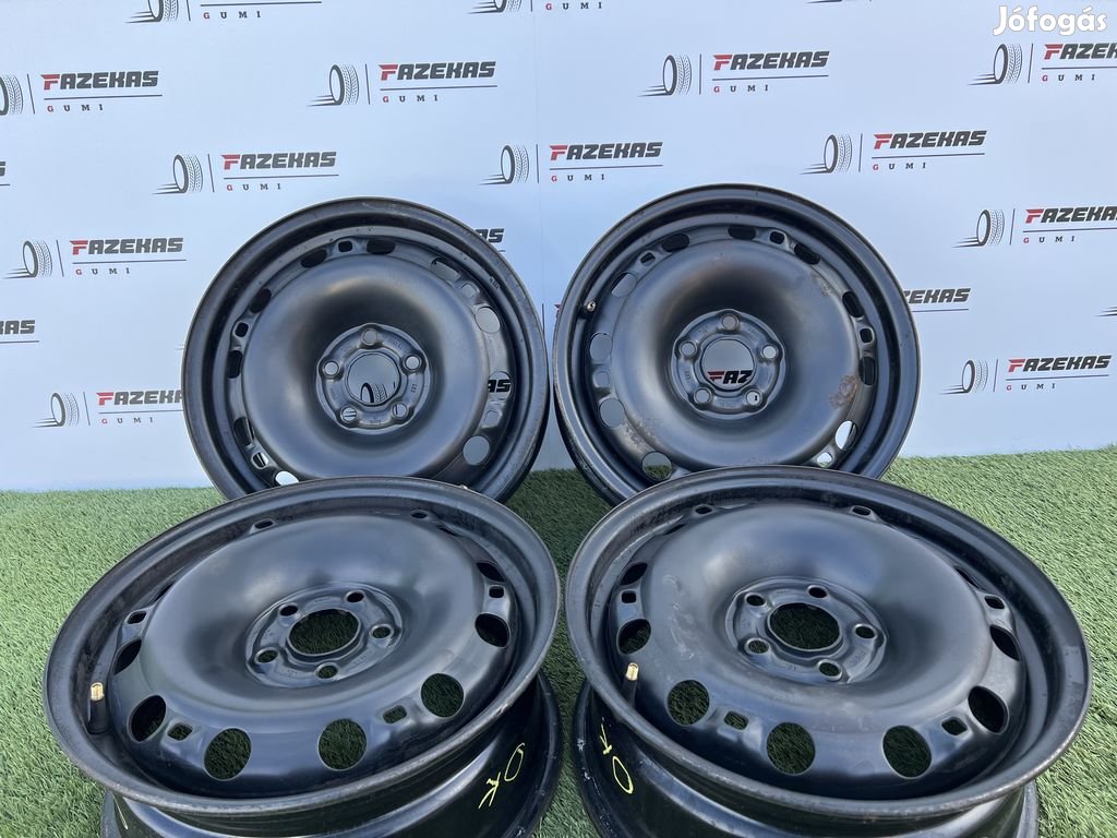 5x100 15" Volkswagen gyári lemezfelni 6Jx15h2 ET38