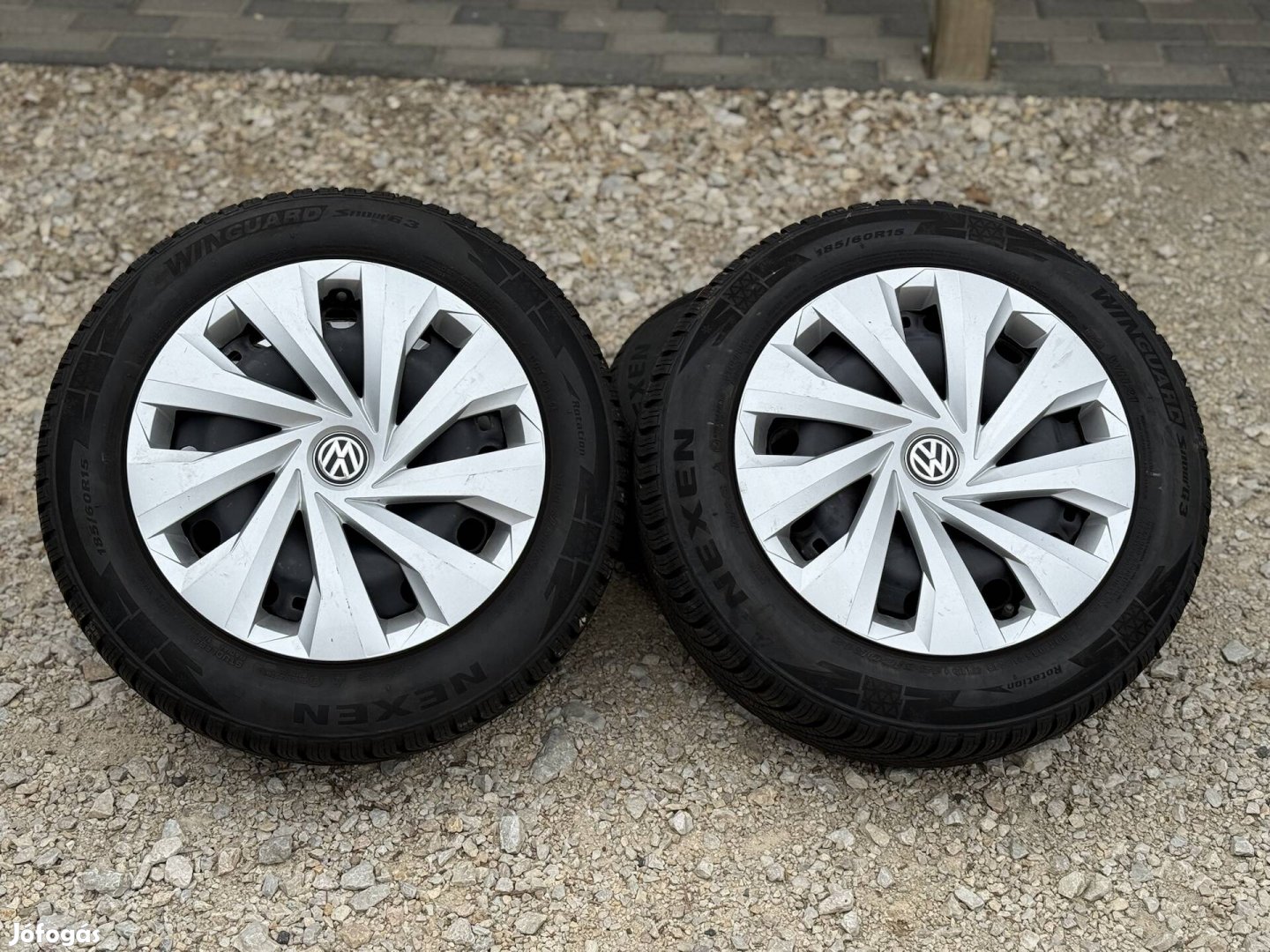 5x100 15" téli szett 185/60R15 gumival (Volkswagen Polo)