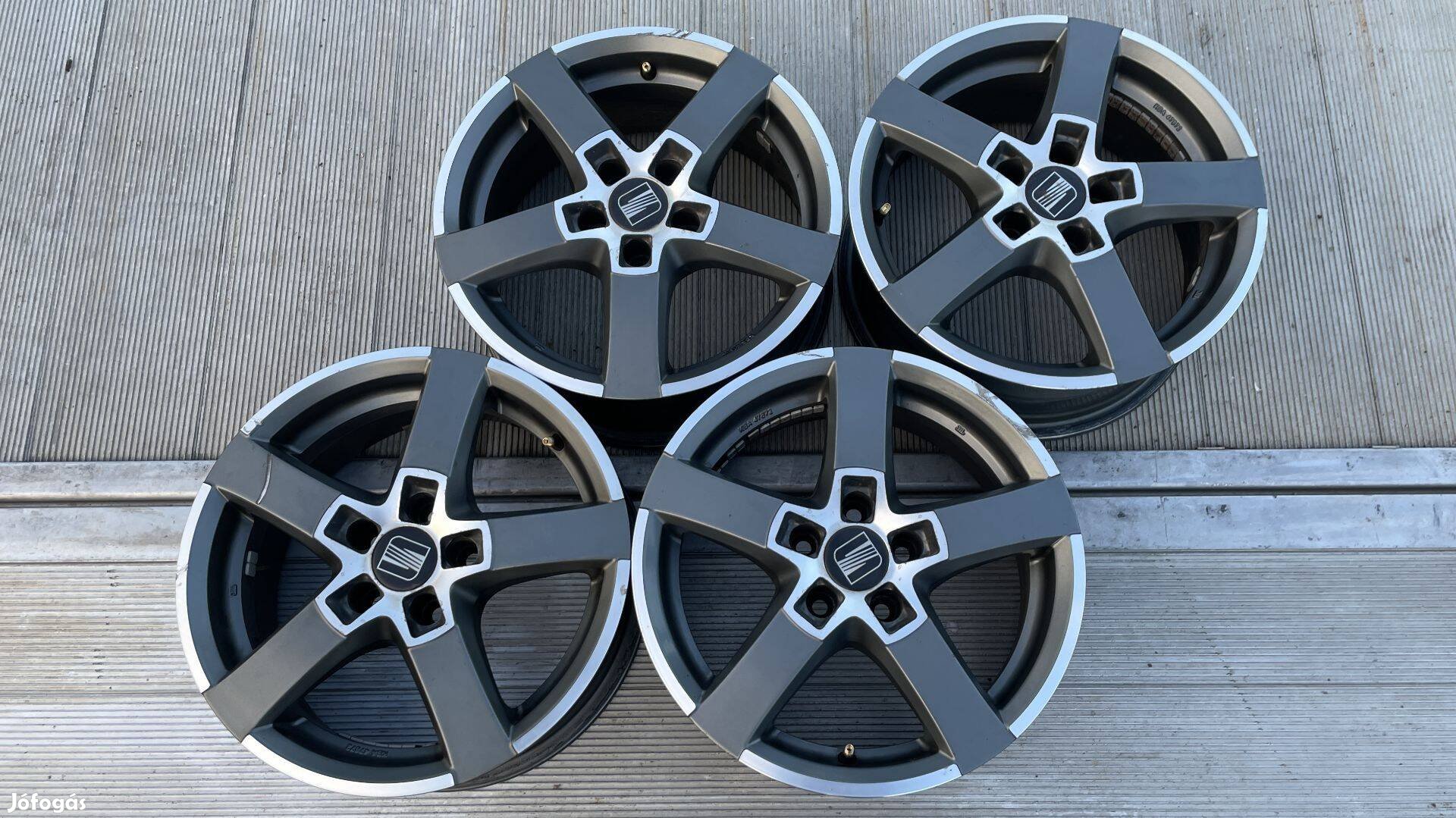 5x100 15 alufelni garnítúra 15" Volkswagen Seat Skoda Audi