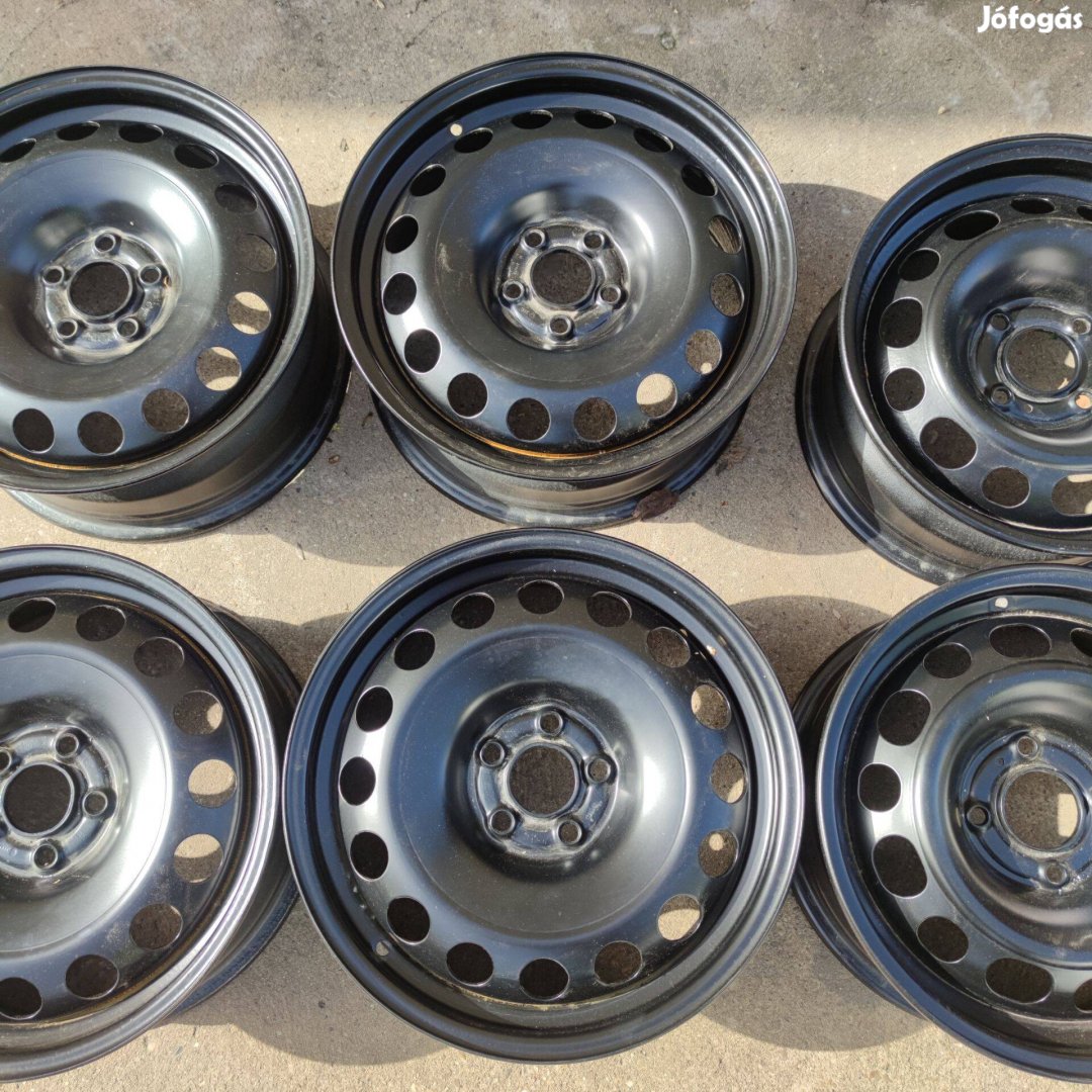 5x100 16 Gyári Audi,VW,skoda,seat színterezett lemez 52000ft 4db/66/