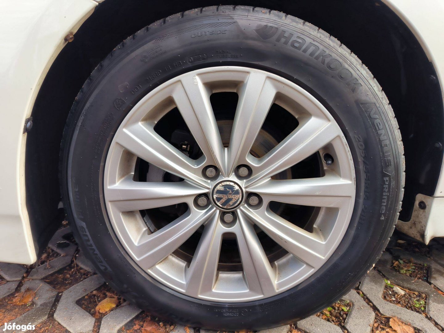 5x100 16" Gyári VW alufelni nyári gumikkal 205/55 R16 Volkswagen 7Jx16