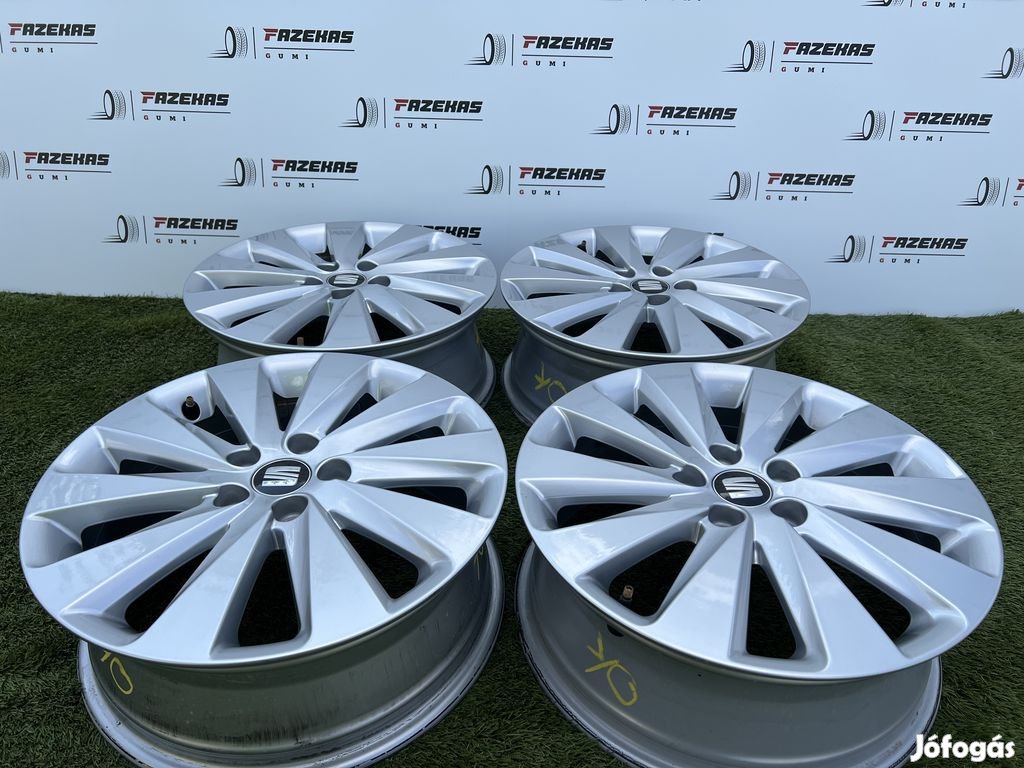 5x100 16" Seat gyári alufelni 6Jx16h2 ET45