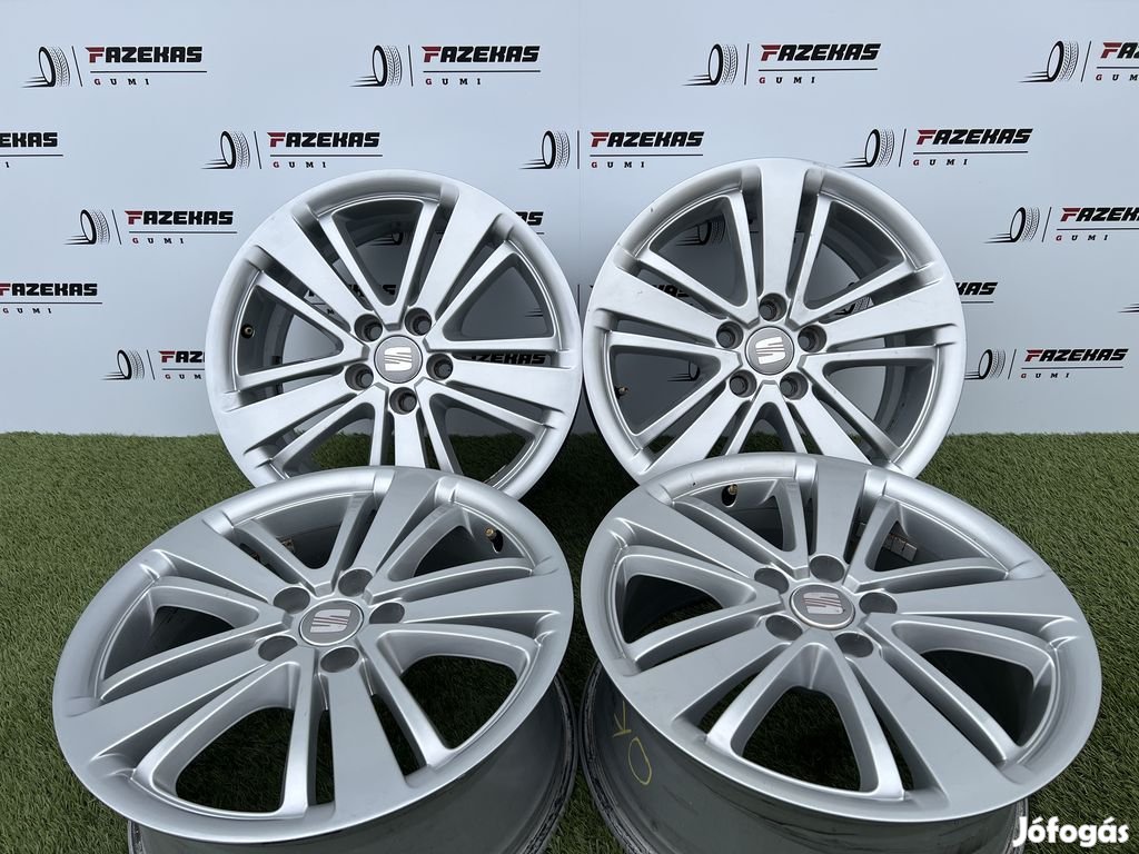 5x100 16" Seat gyári alufelni 7Jx16h2 ET43