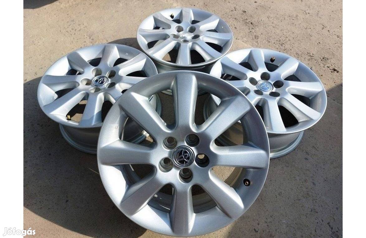 5x100 16" Toyota Avensis gyári alufelni garnitúra - felújított