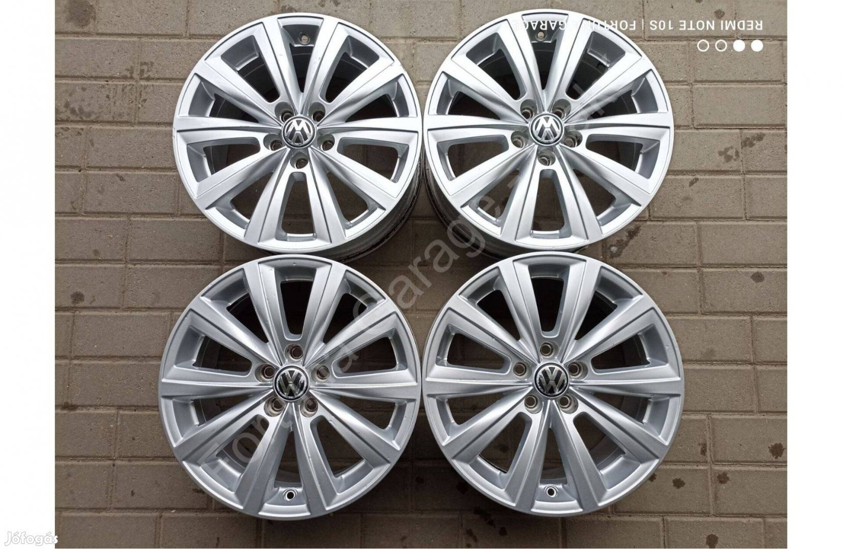 5x100 16" Volkswagen Mistral használt alufelni garnitúra