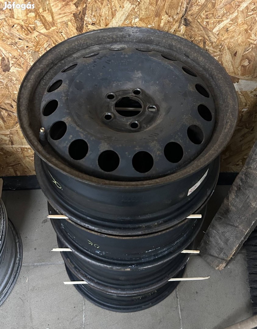 5x100 16" lemezfelni VW Skoda Seat Audi