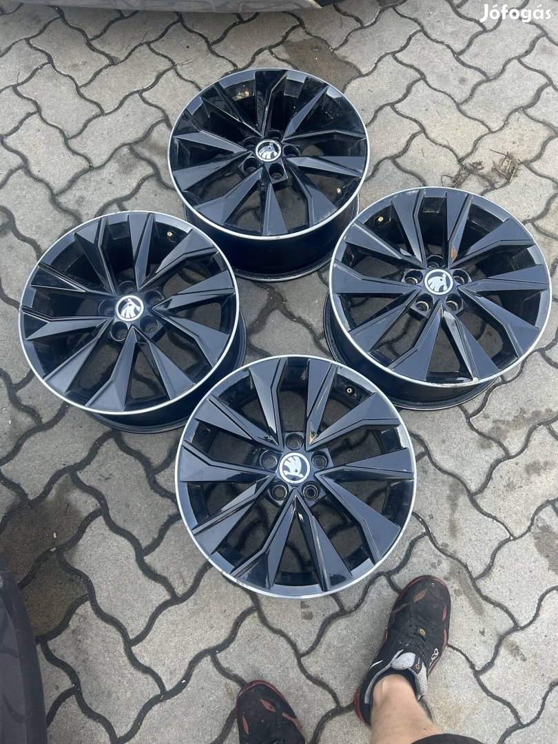 5x100 16 gyári Skoda 