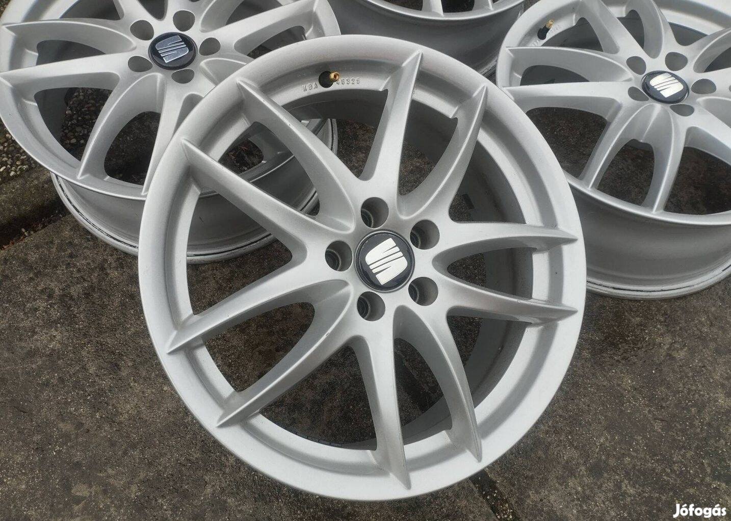 5x100 17 Ronal Seat Cupra alufelni r17 " VW Skoda Audi