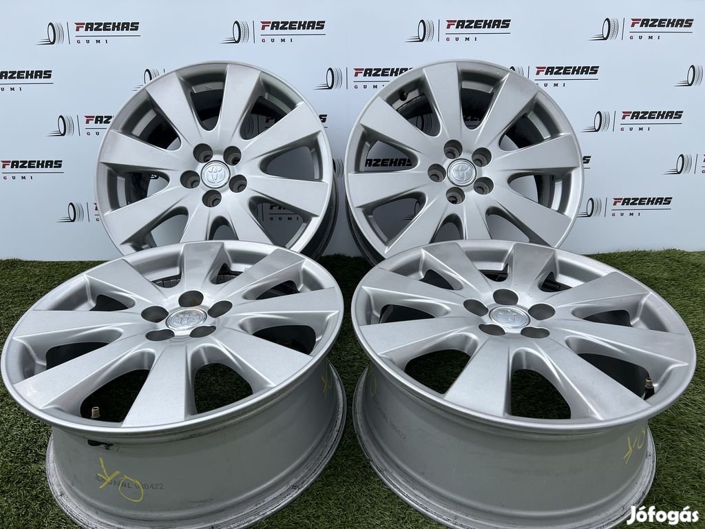 5x100 17" Toyota gyári alufelni 7Jx17h2 ET45