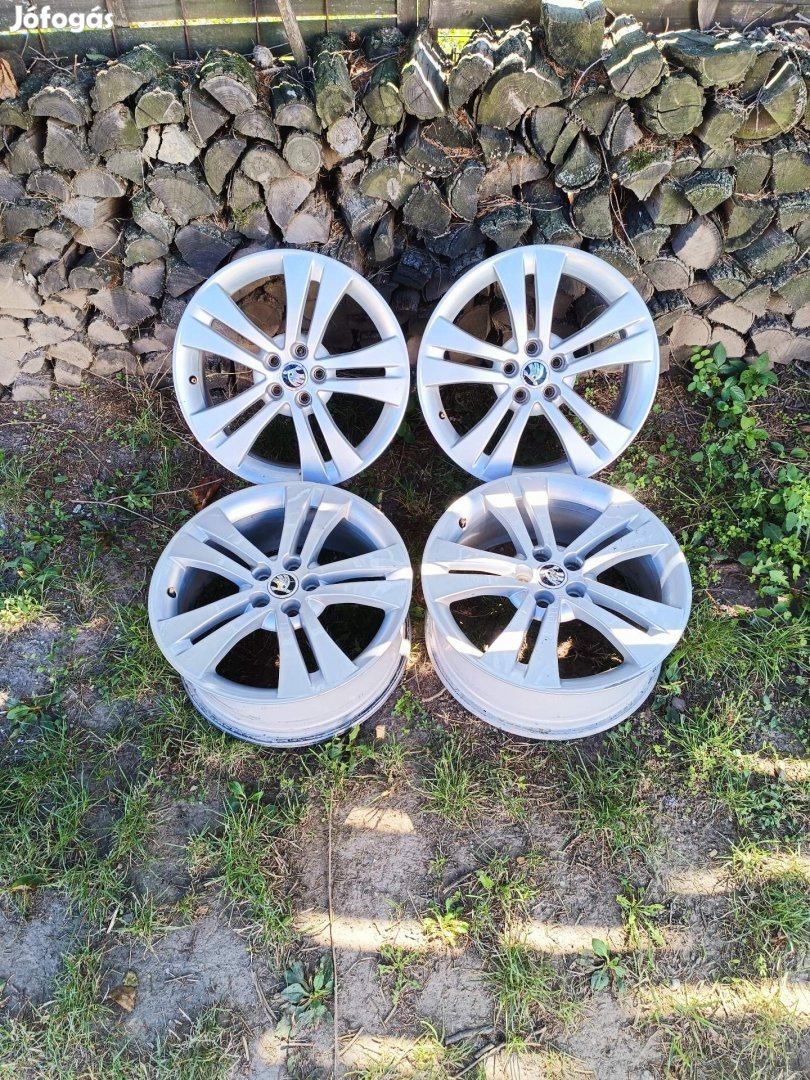 5x100 17 / 17" Gyári Skoda alufelni