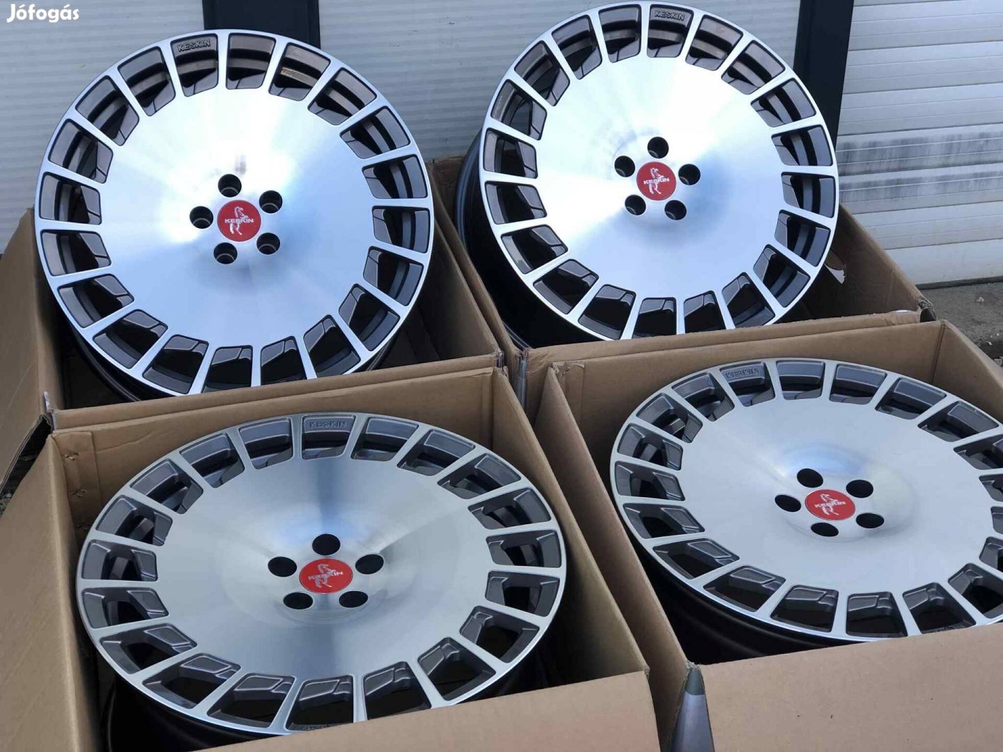 5x100 19" Új Keskin KT23 Audi Vw Skoda Seat Alufelni 19 col 