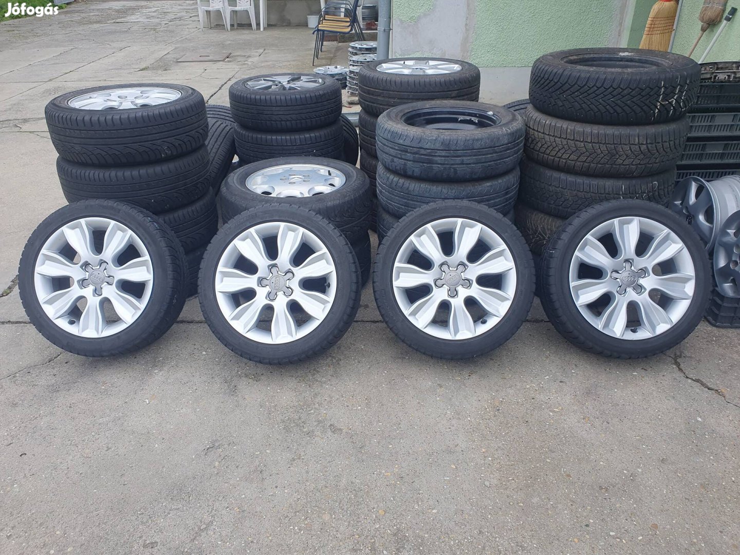 5x100 Audi A1 gyári alufelni 7x16 ET34 