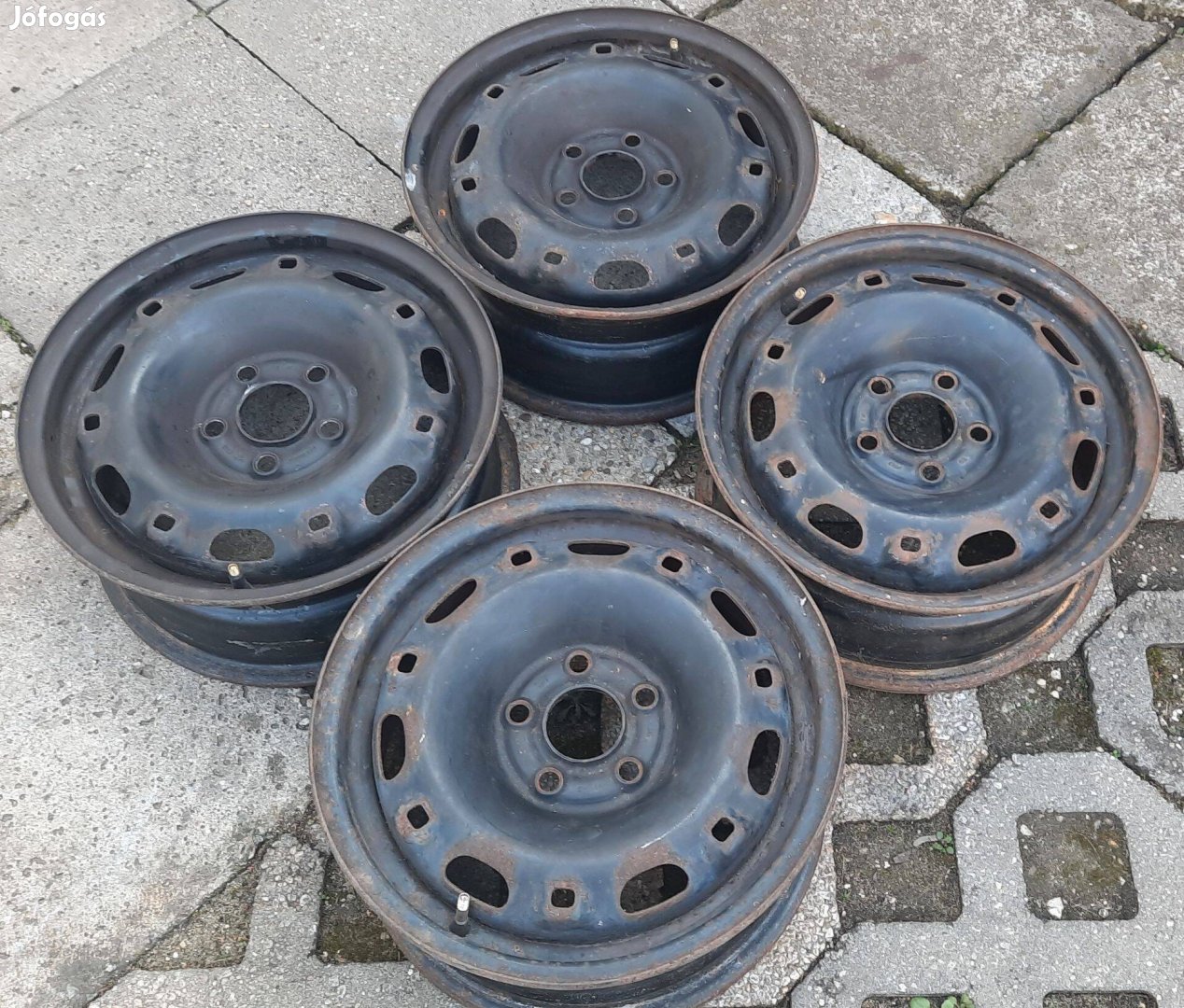 5x100 Eredeti Acélfelni 14" Skoda, Vw