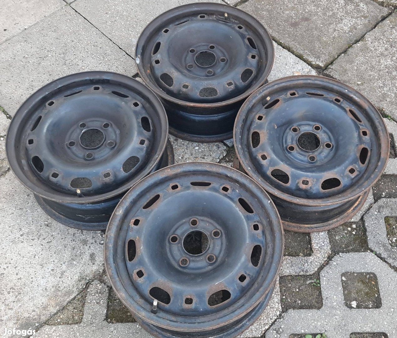 5x100 Eredeti Acélfelni 14" Skoda, Vw