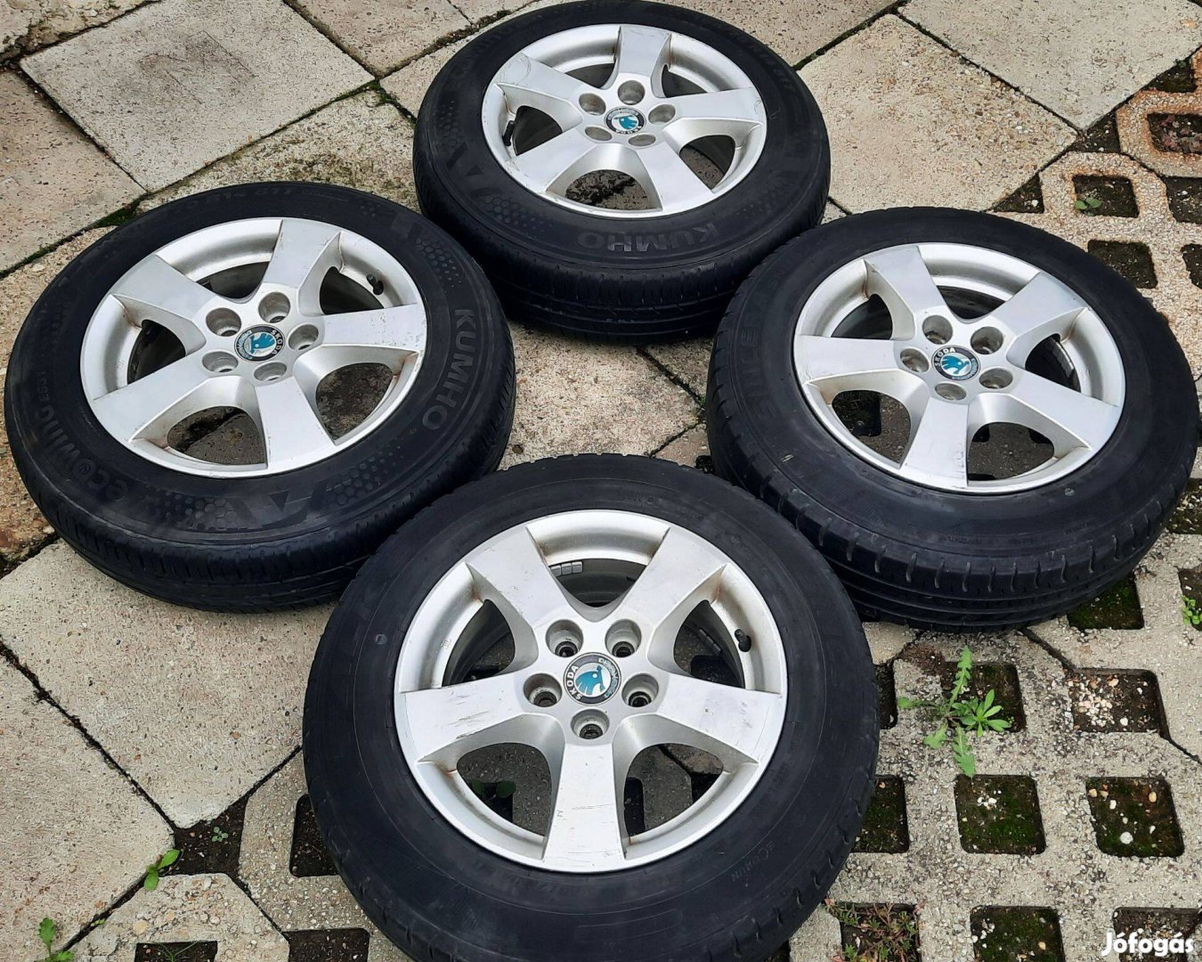 5x100 Eredeti Skoda Alufelni 14"