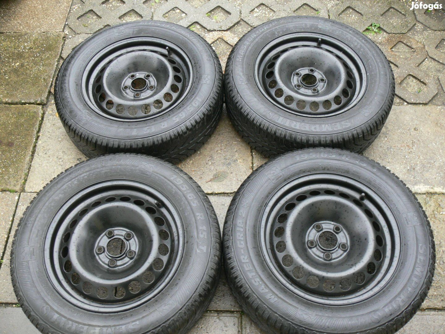 5x100 Gyári Lemezfelni 15" Skoda, Audi