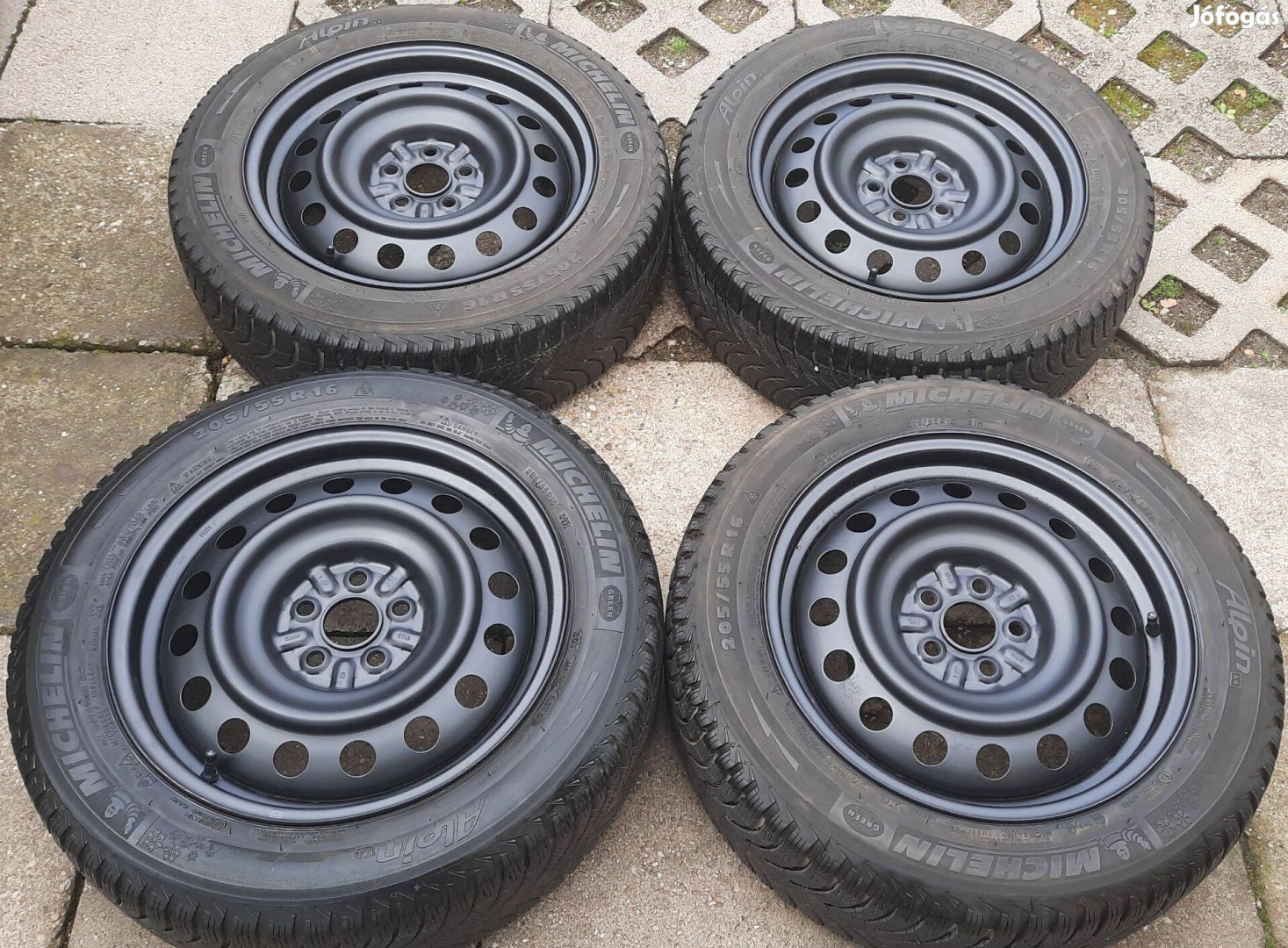5x100 Gyári Toyota Lemezfelni 16"
