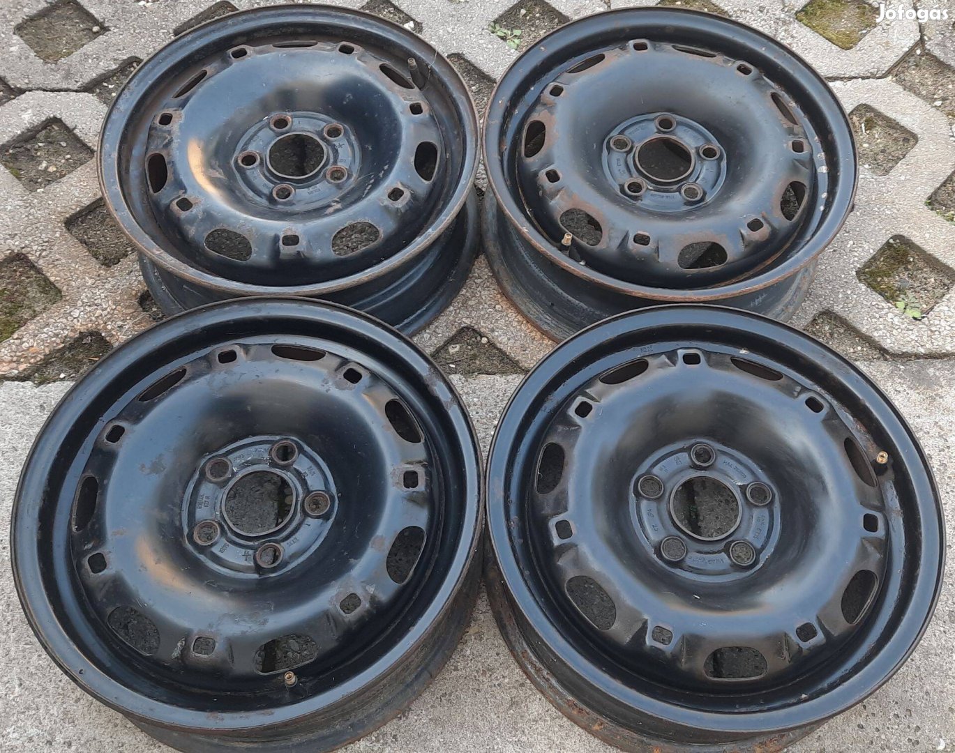 5x100 Gyári Vw Lemezfelni 14"