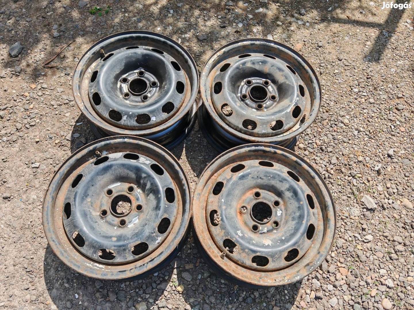 5x100 R14 6J Volkswagen, Skoda, Seat lemezfelni garnitúra 