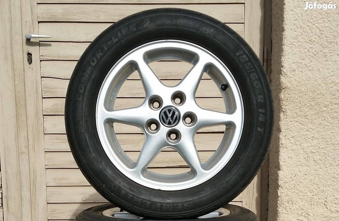 5x100 R14 Skoda Fabia Alufeni 185/60 gumival Volkswagen Polo Ibiza