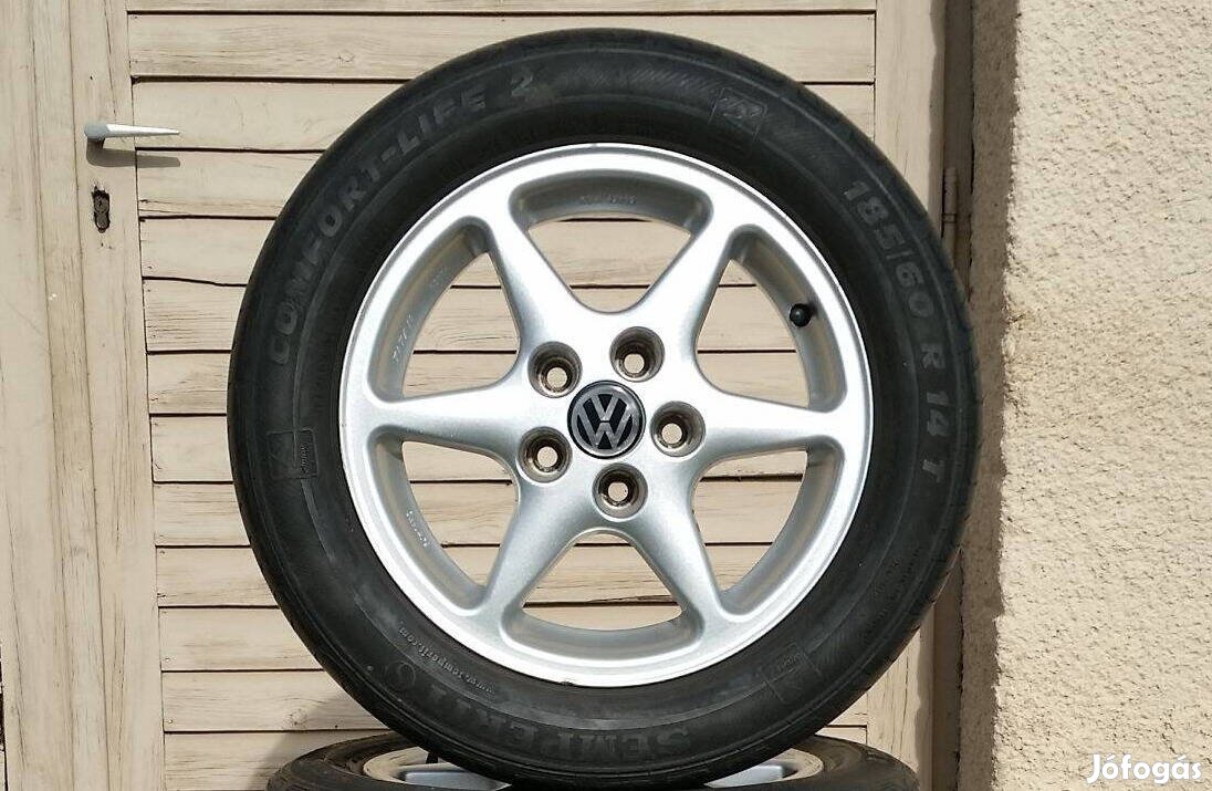 5x100 R14 Skoda Fabia Alufeni 185/60 gumival Volkswagen Polo Ibiza