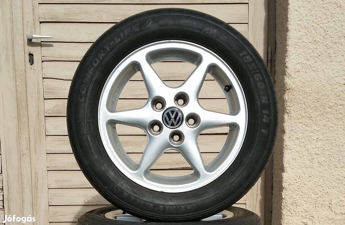 5x100 R14 Skoda Fabia Alufeni 185/60 gumival Volkswagen Polo Ibiza