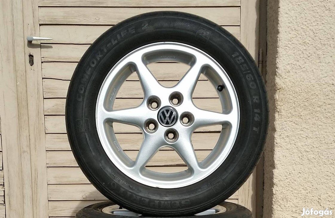 5x100 R14 Skoda Fabia Alufeni 185/60 gumival Volkswagen Polo Ibiza