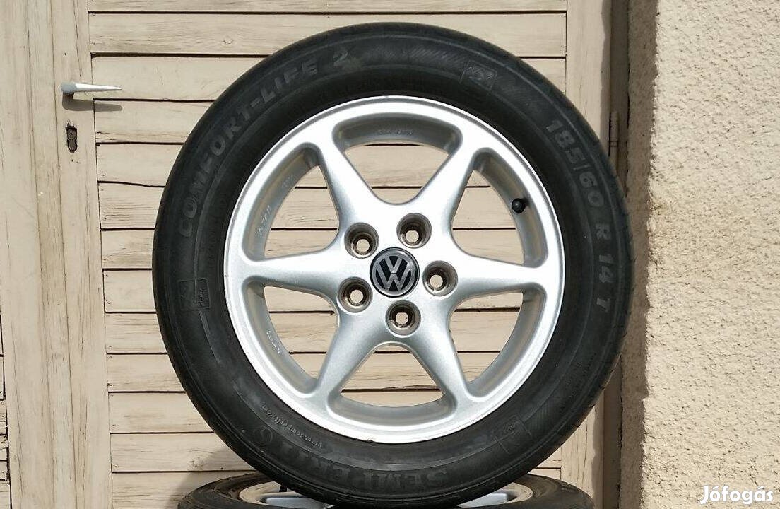 5x100 R14 Skoda Fabia Alufeni 185/60 gumival Volkswagen Polo Ibiza