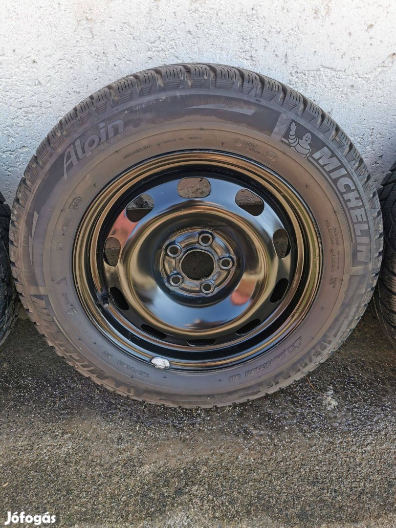 5x100 R15 Audi VW Seat Skoda acélfelni garnitúra