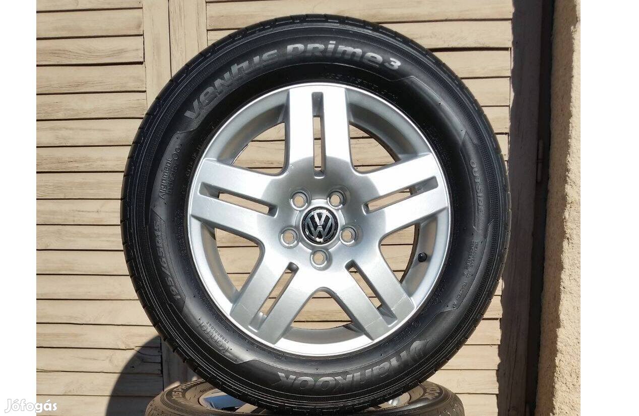 5x100 R15 Volkswagen Alufelni nagyon jó gumival 195/65 Skoda Seat Audi