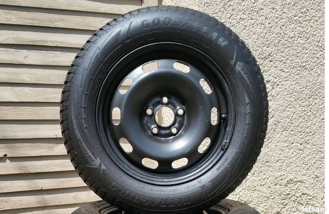 5x100 R15 Volkswagen Felni nagyon jó téli gumival 195/65 Skoda Seat