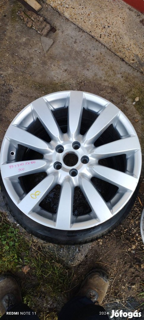 5x100 R17 alufelni  szett