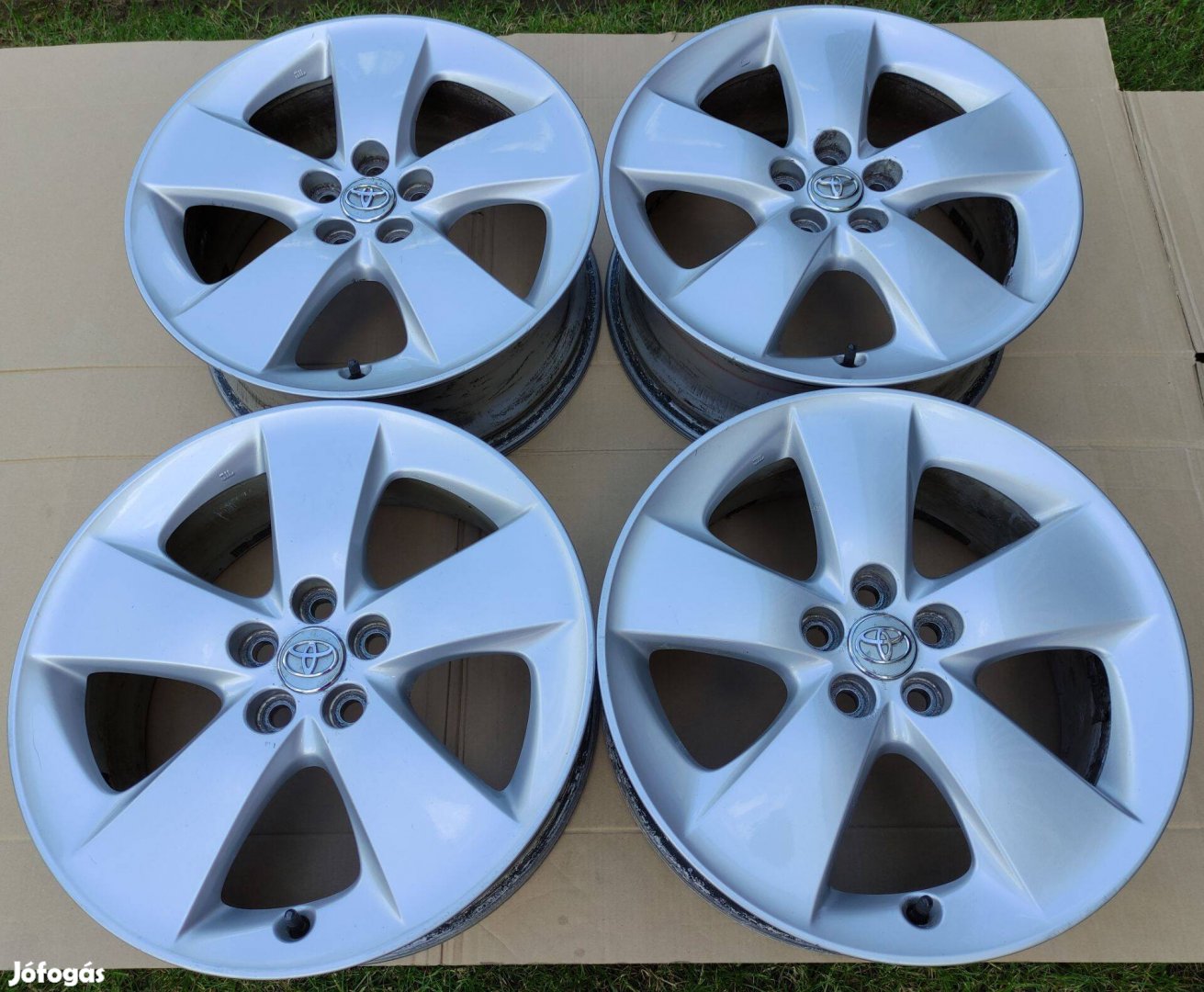 5x100 R17 gyári Toyota Prius Avensis Carina Camry Celica felni Tpms is