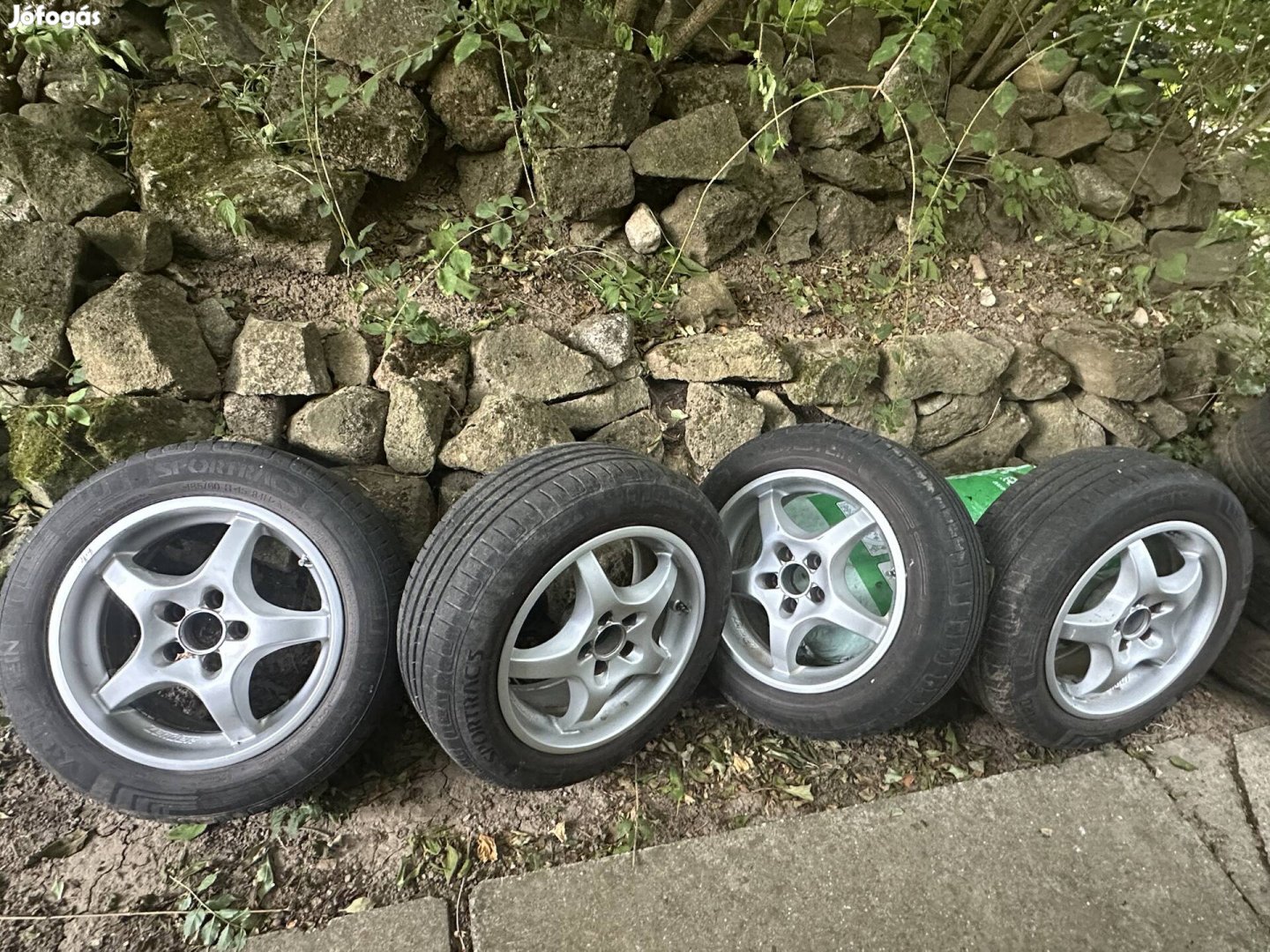 5x100 Zender 15" Alufelni garnitúra