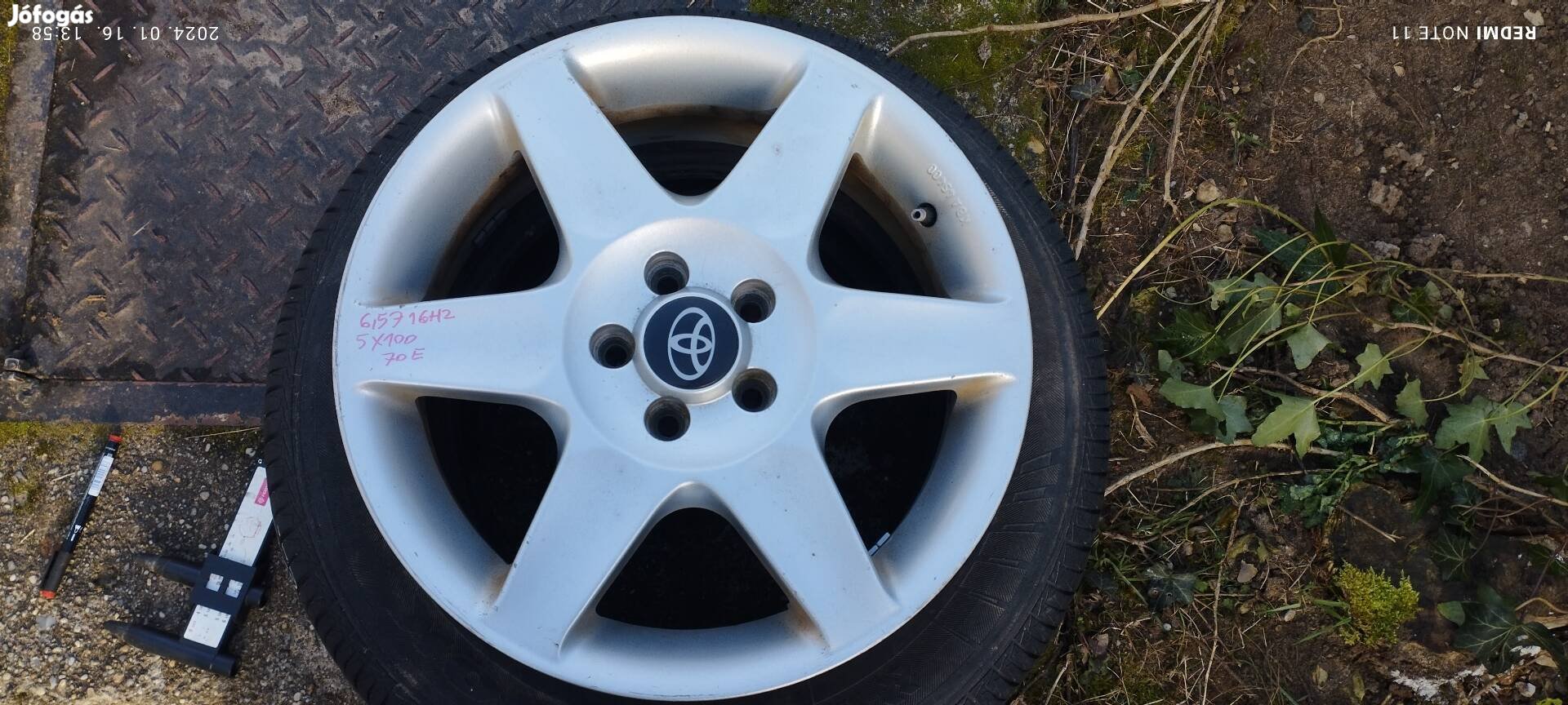 5x100 as r16 os wv alufelni.szett 